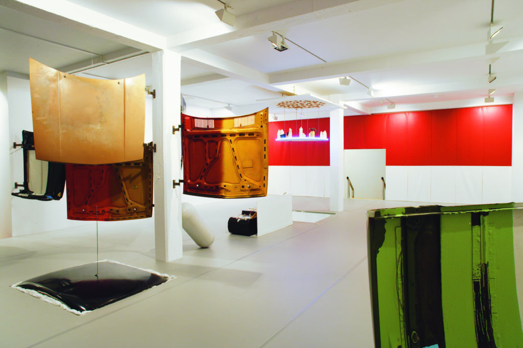 Mario Sala: Built in London, installation view at Parasol unit, London, 2005. Photo: Andreas Greber
