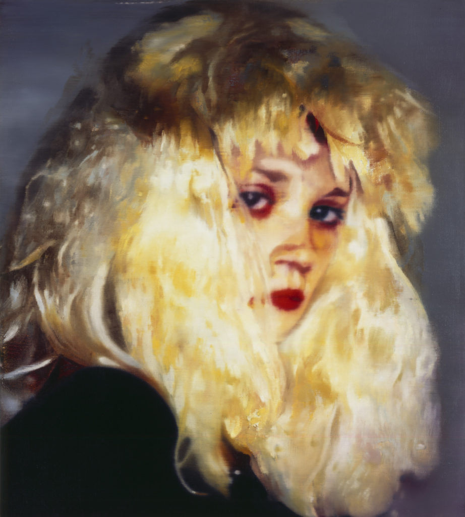 Johannes Kahrs, Girl with Yellow Wig, 2005, oil on canvas, 63 x 56 cm (24.8 x 22 in)
