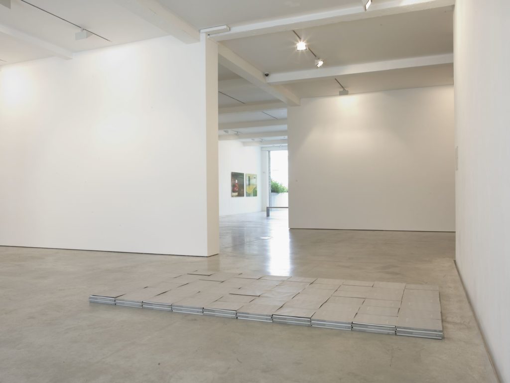 Narelle Jubelin, A Few More Papers of Unknown Content 2, 2006-2008, installation view at Parasol unit, London, 2008. Photography by Stephen White
