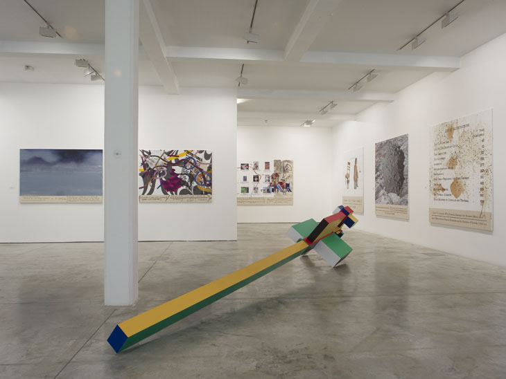 Keith Tyson: Cloud Choreography and Other Emergent Systems, installation view at Parasol unit, London, 2009. Photography by Stephen White
&nbsp;
