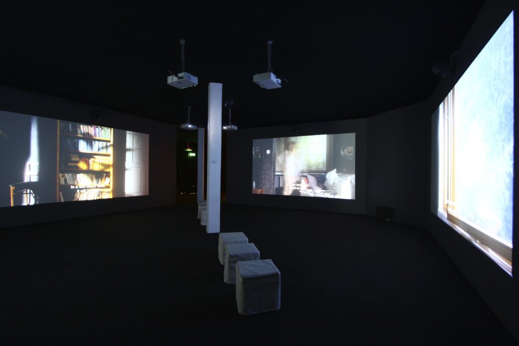 Eija-Liisa Ahtila, installation view at Parasol unit, London.
