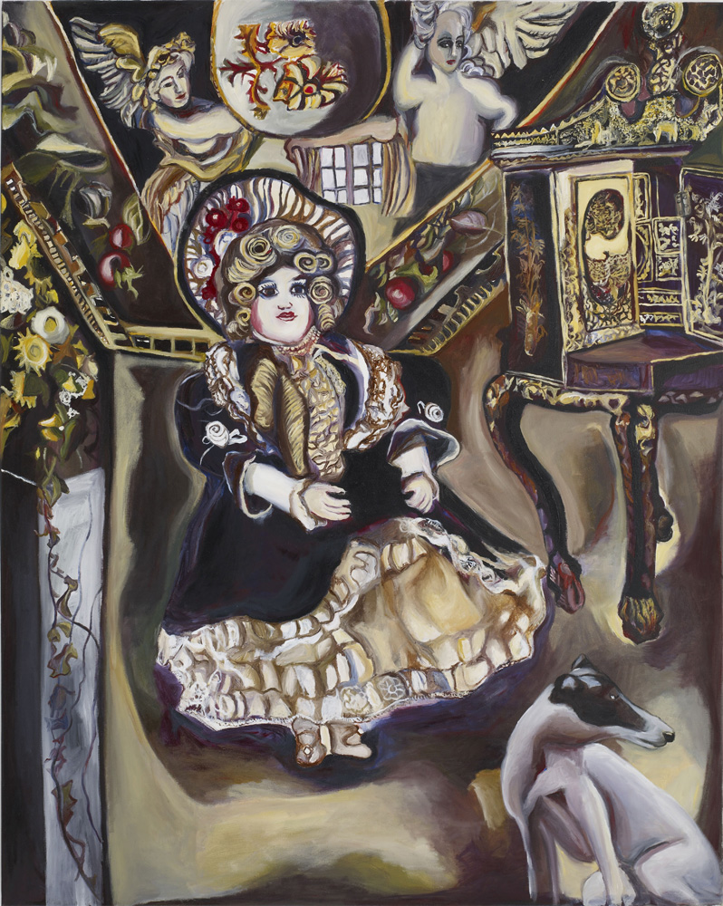 Nathan Cash Davidson, Enticing Spiritualistic Device, 2009, oil on canvas,
153 x 122 cm (60¼ x 48 in).
© Nathan Cash Davidson. Private collection. Photo: Stephen White.
