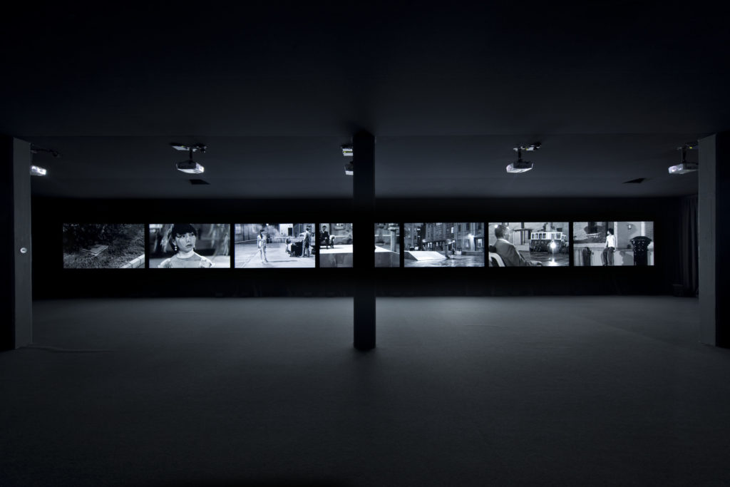 Yang Fudong, Fifth Night, 2010, installation view at Parasol unit, London, 2011. Photography by Hugo Glendinning
