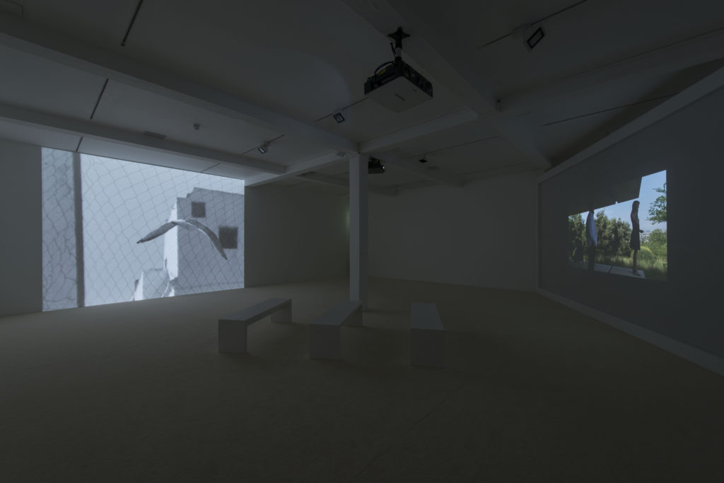 David Claerbout: The time that remains, installation view at Parasol unit, London, 2012. Photography by Hugo Glendinning.
