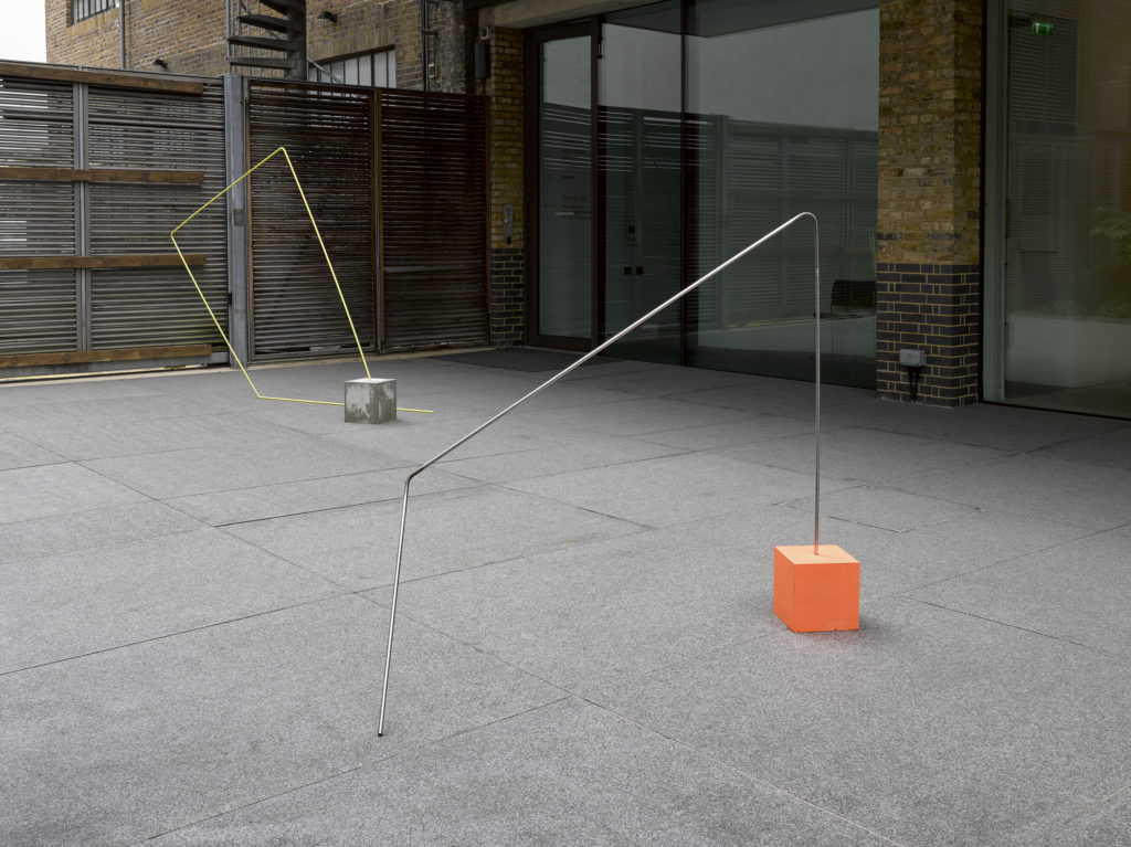 Rana Begum: The Space Between, installation view at Parasol unit, London. Photography by Jack Hems.
