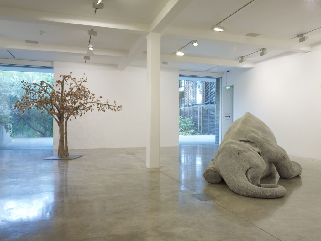 Bharti Kher, installation view at Parasol unit, London. Photography by Stephen White.
