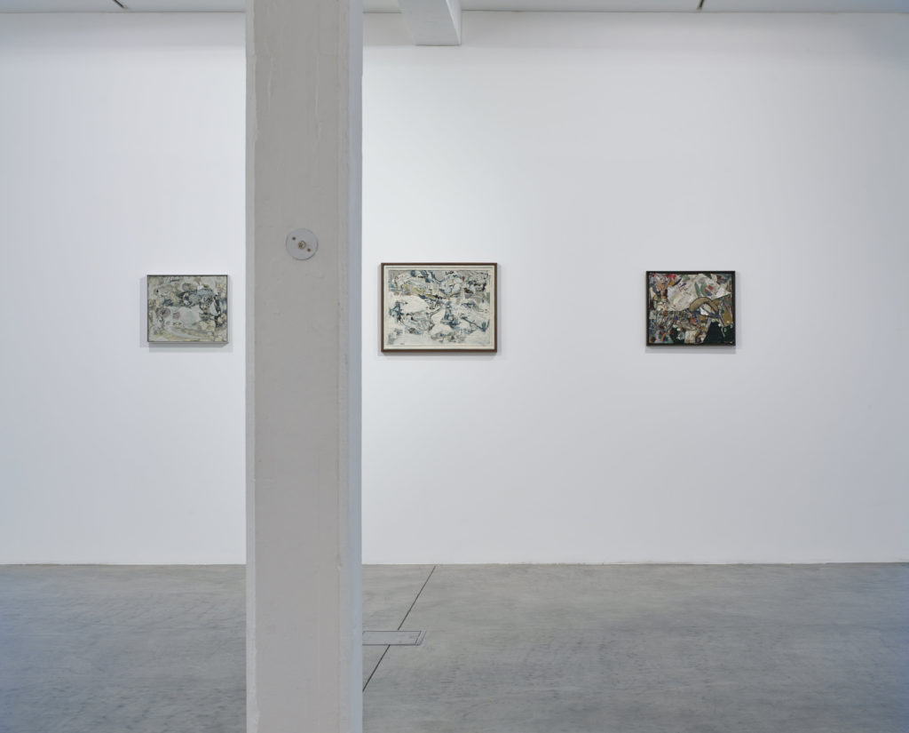Katy Moran, installation view at Parasol unit, London, 2015. Photography by Stephen White.
