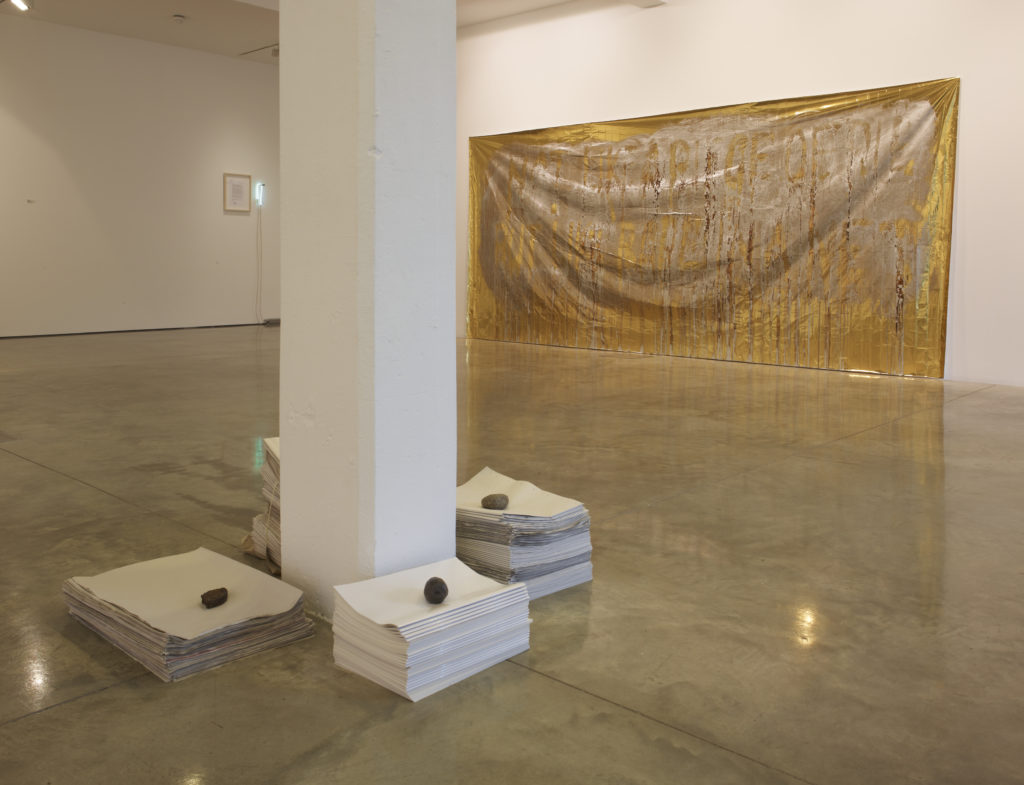 Navid Nuur: Phantom Fuel, installation view at Parasol unit, London. Photography by Stephen White.
